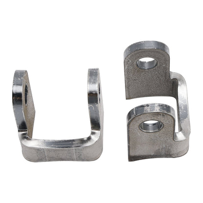 Staffa di montaggio ammortizzatore universale da 3"" con foro per bullone da 1/2"" per sospensioni ad alte prestazioni da 1,75"" a 3"".