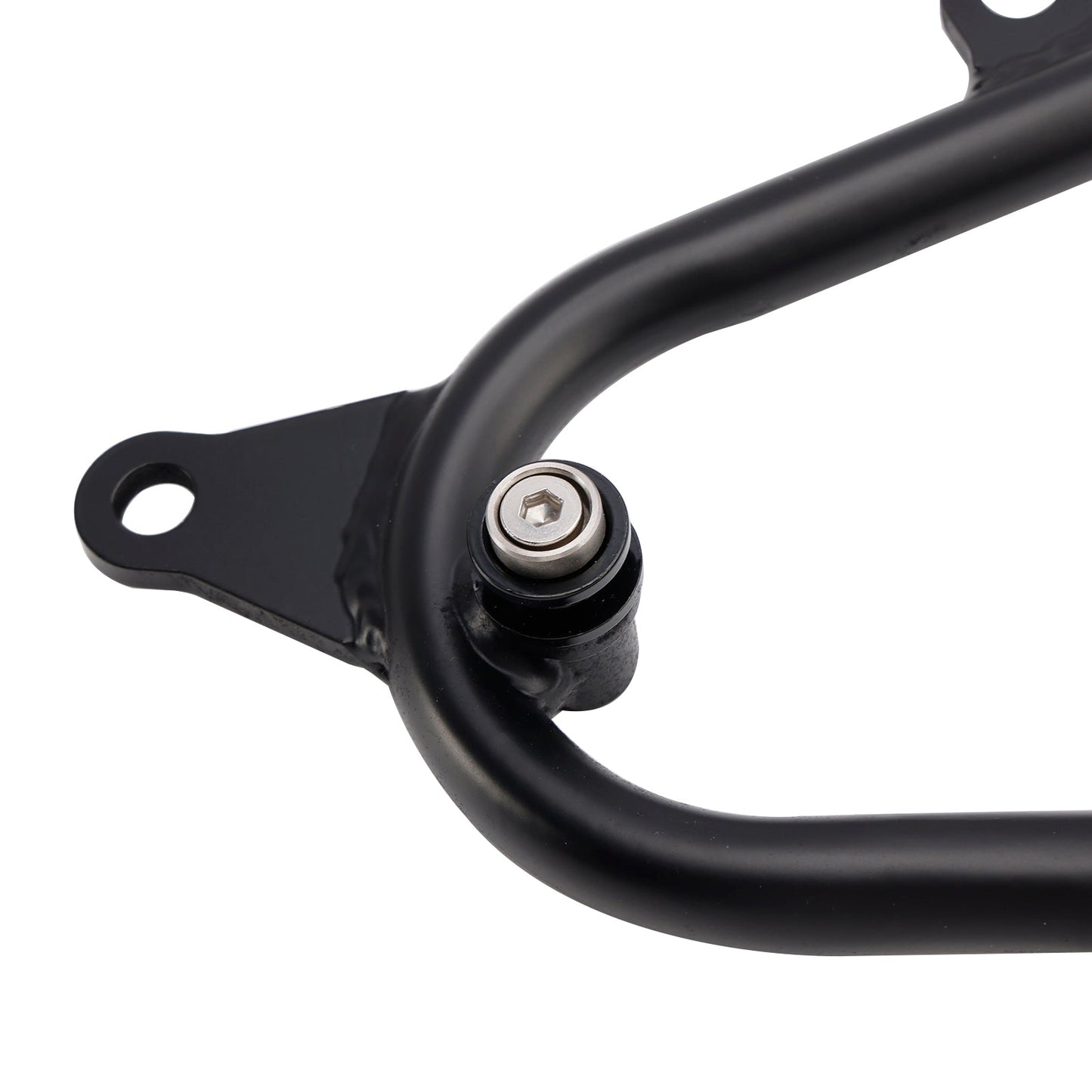 Staffa di montaggio per borsa laterale Kawasaki Eliminator 500 2024-2025, nera