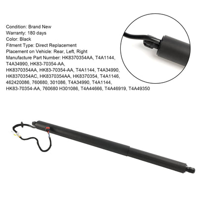 Montanti elettrici posteriori per portellone posteriore Jaguar F-Pace X761 2016-2018 HK8370354AA