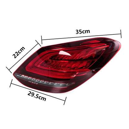 Mercedes Benz W205 Facelift C43 AMG 4Matic 2019-2021 Fanale posteriore destro a LED, luce freno 2059067103 2059067203