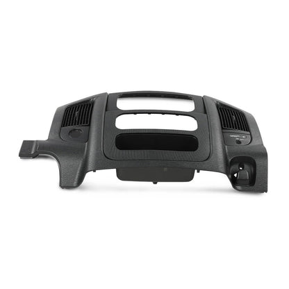 Pannello di rivestimento della bocchetta dell'aria del cruscotto centrale Dodge Ram 1500 2002-2005, nero