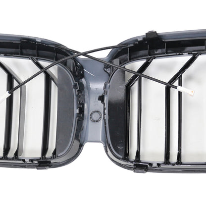 Griglia anteriore a doppio rene BMW Serie 5 G30 G31 2017-2020, nero lucido