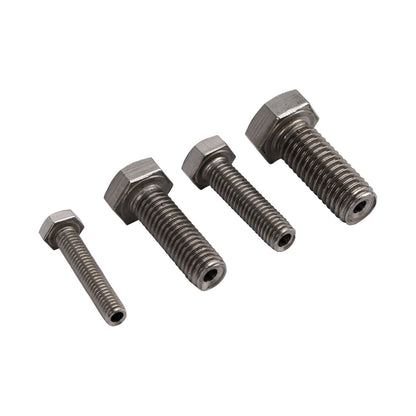 Kit di guide per trapano per prigionieri spezzati in acciaio inossidabile M6, M8, M10 e M12, 4 pezzi