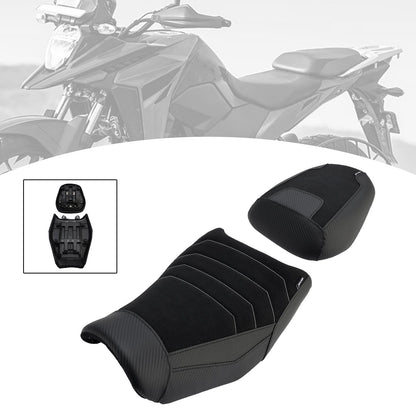 Kit di sedili posteriori neri per conducente e passeggero per Suzuki V-Strom 250Sx 2024-2025.