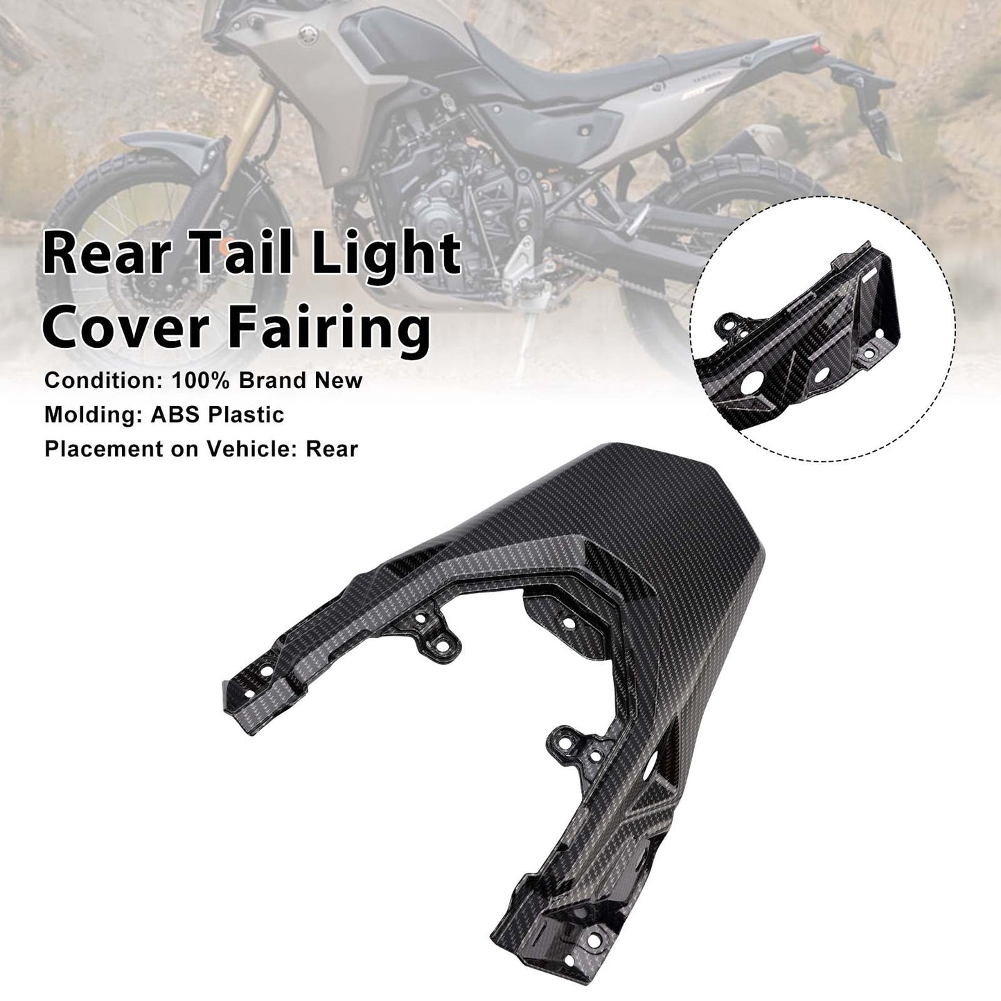 Copertura fanale posteriore per Yamaha Tenere 700 T700S 2025-2026