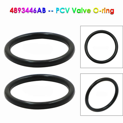 2012-2017 Dodge Darts 2x O-ring valvola PCV 4893446AB per Fiat 500 500L 500X per
