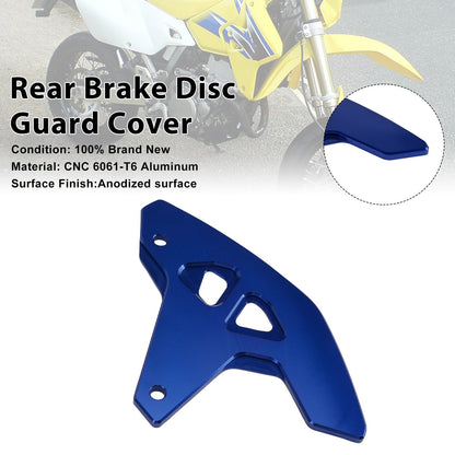 Copertura di protezione del disco freno posteriore per Suzuki DR-Z400SM 2000-2024 DRZ400/S/E