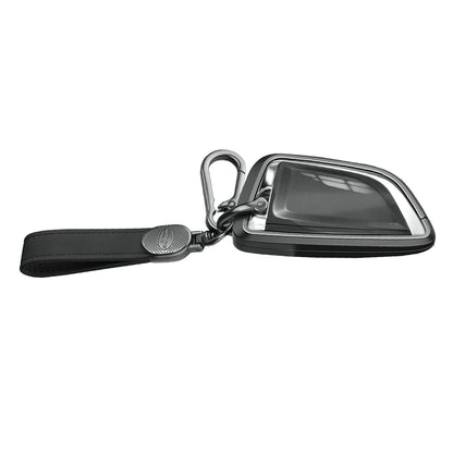 Custodia per chiave auto in TPU nero in lega di alluminio con fibbia per BMW X3 X1 X5