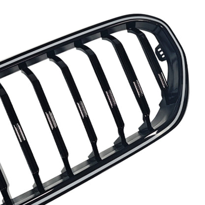Griglia anteriore a doppio rene nera lucida per BMW Serie 5 G30 G38 2021-2024