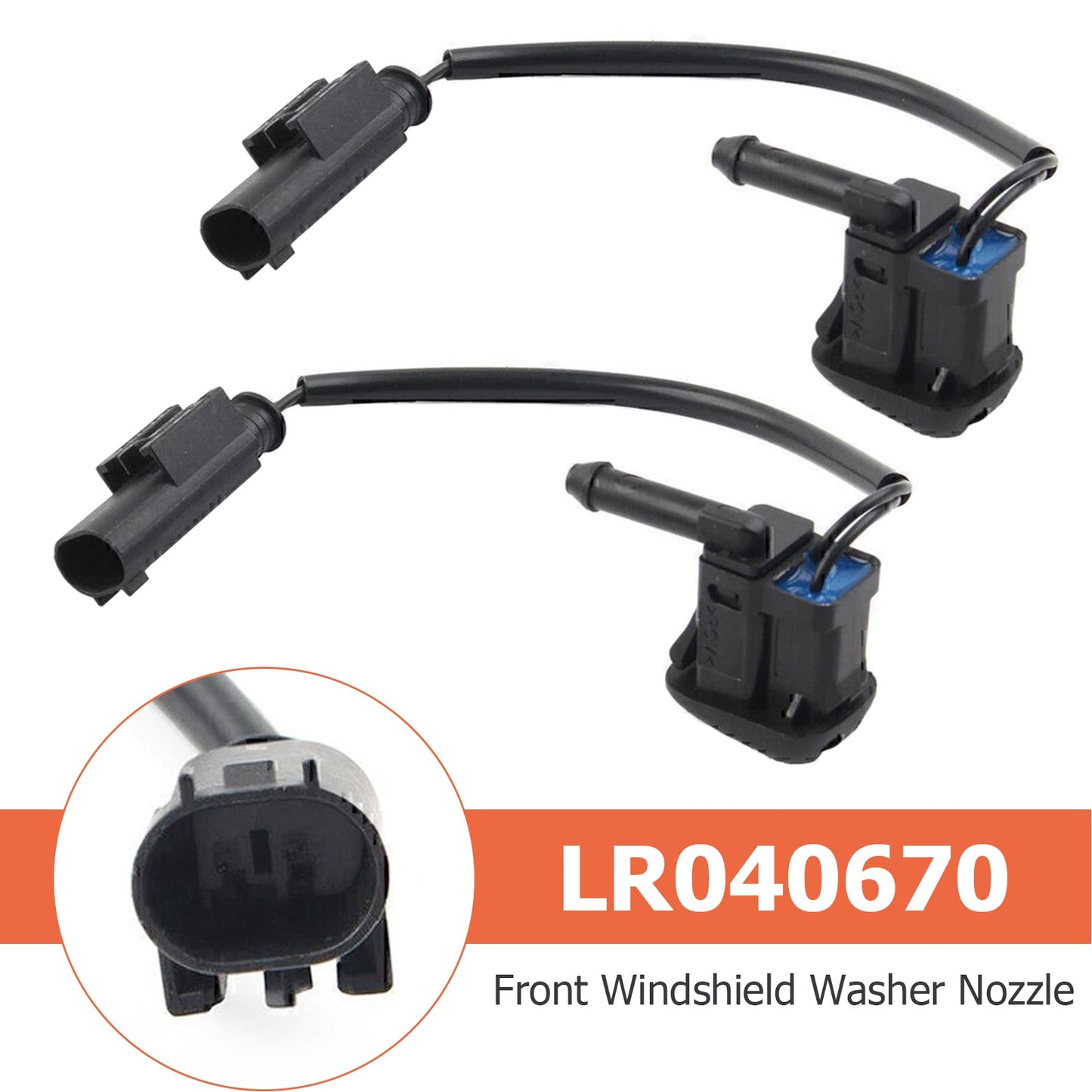 2x ugelli lavavetri anteriori per Land Rover Range Rover L322 02-12 LR040670