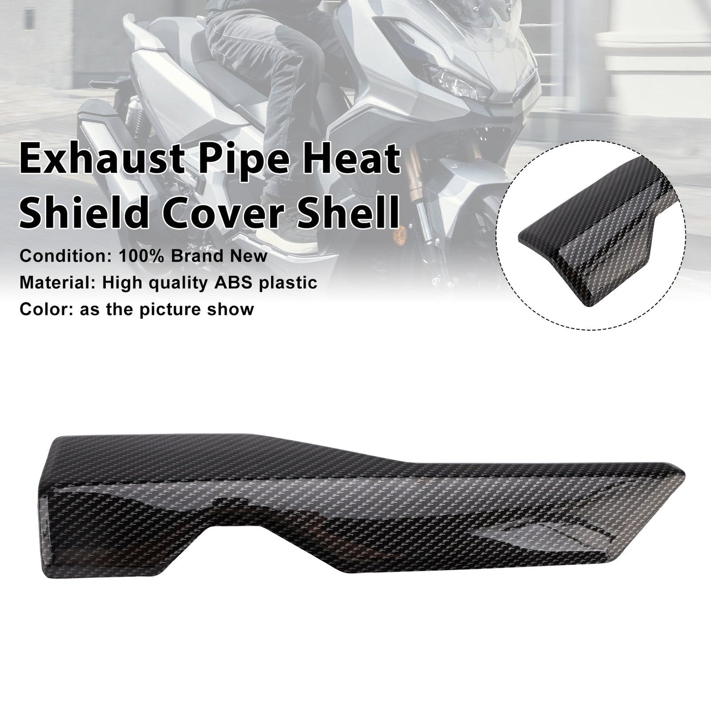 Copertura protettiva termica del tubo di scarico Honda ADV 350 2022-2024