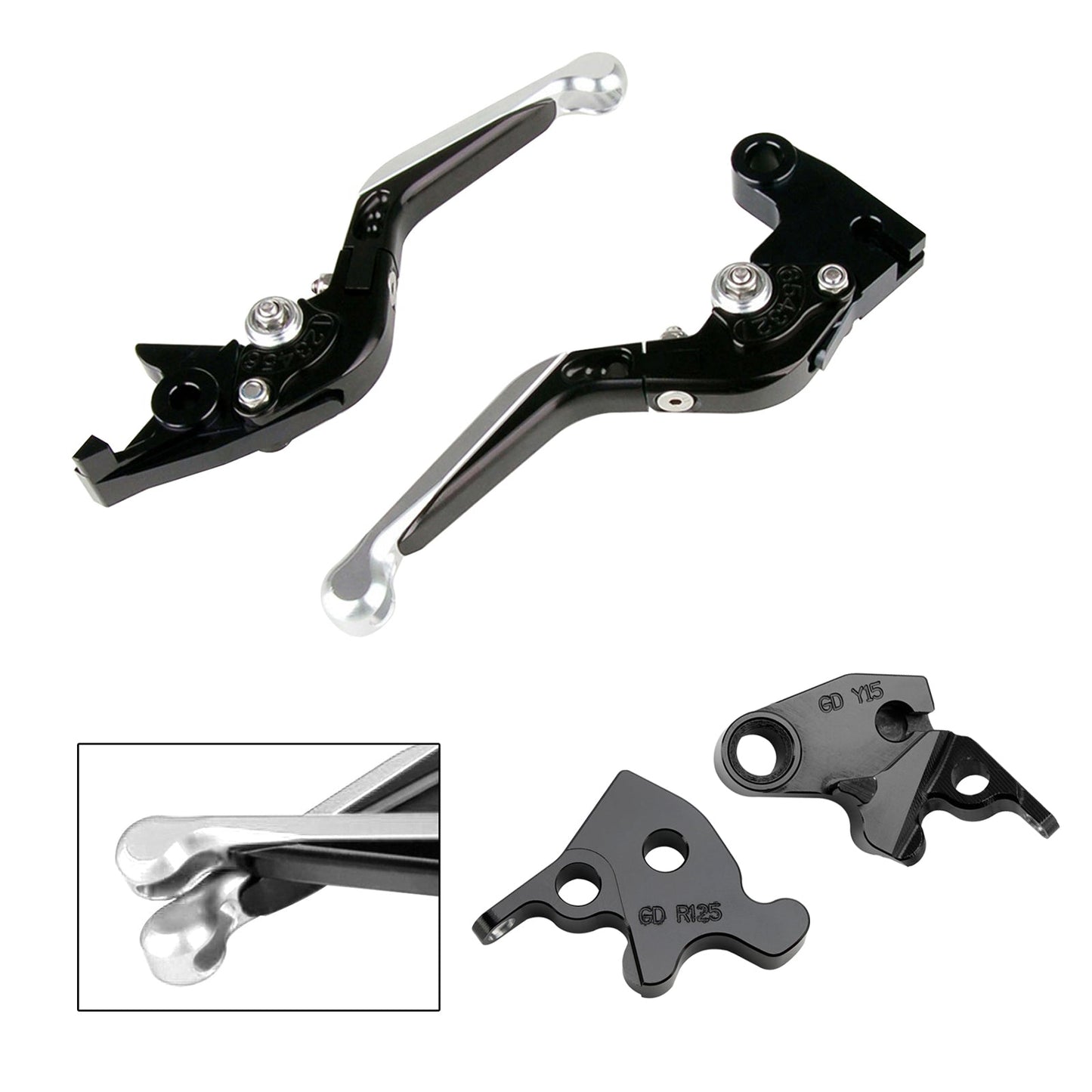 Leva freno frizione regolabile adatta per YAMAHA XSR 155 MT15 2019-2022