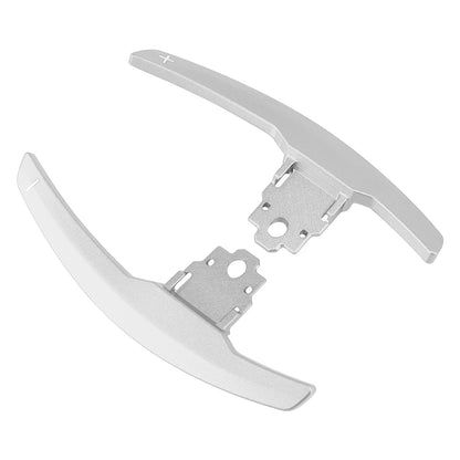 Estensione del cambio al volante per BMW Serie F F30 F31 F32 F10 X3 X5 Alluminio Argento