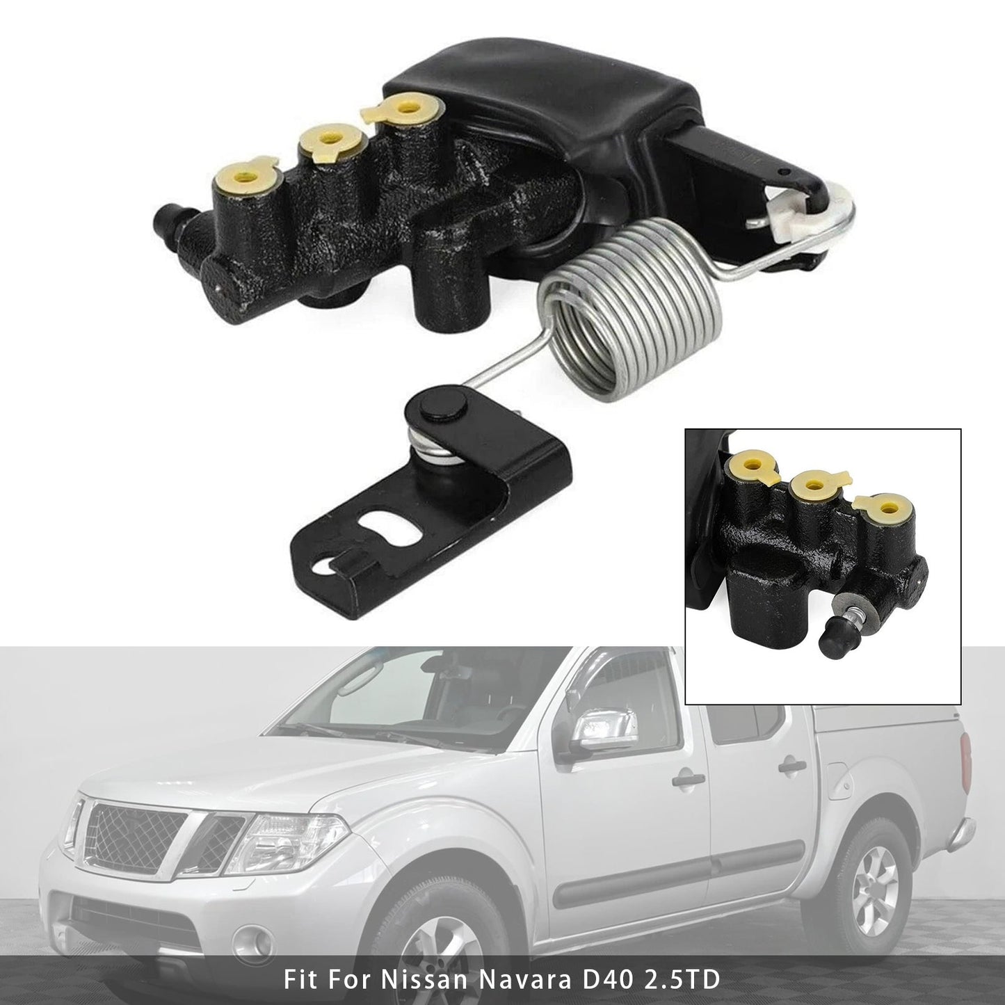 Gruppo valvola di rilevamento del carico del freno con molla per Nissan Navara 46400-EB70B