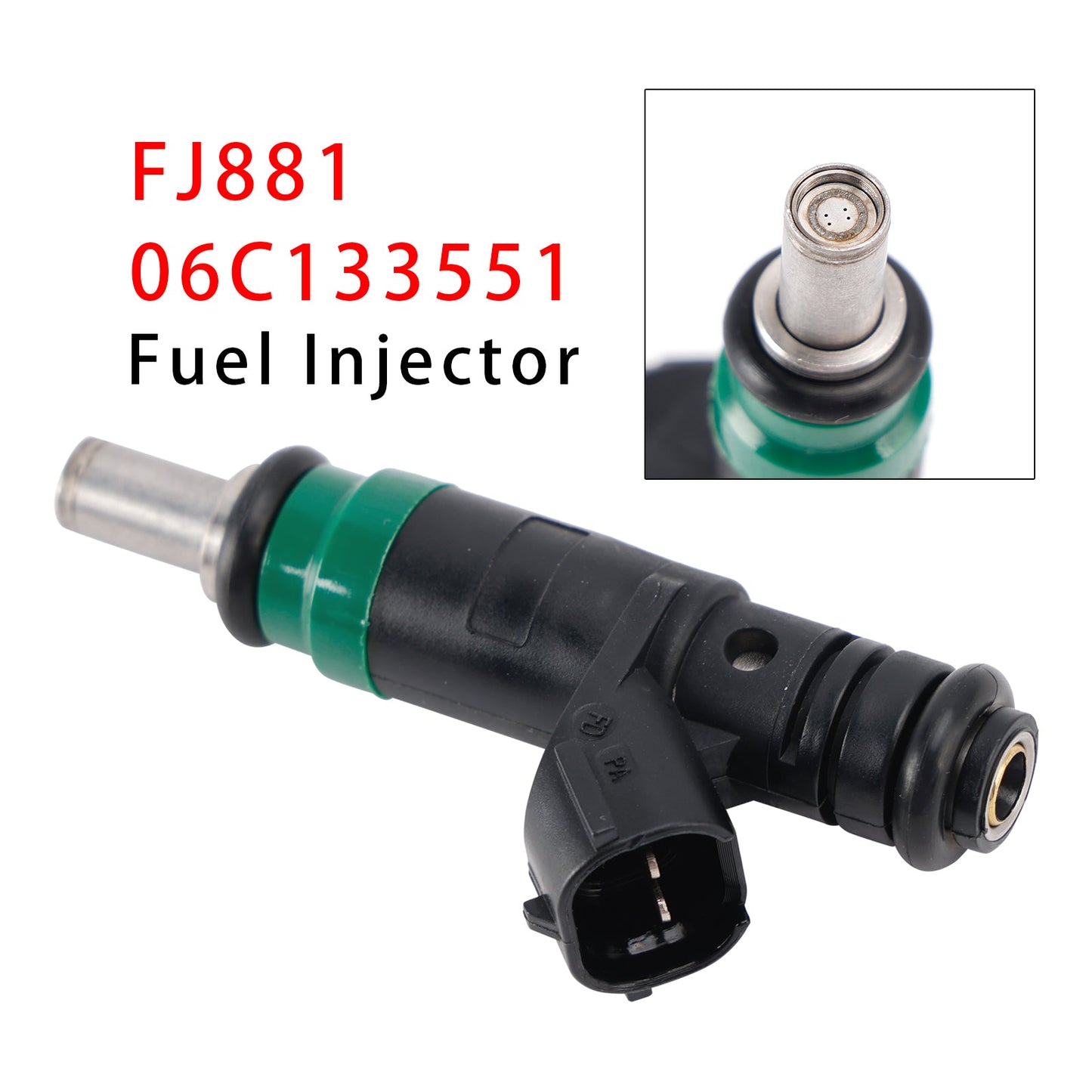 1 pz iniettore carburante per Audi A4 A6 Quattro 3.0L V6 02-06 FJ881 06C133551