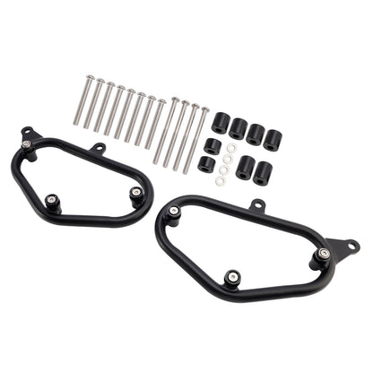 Staffa di montaggio per borsa laterale Kawasaki Eliminator 500 2024-2025, nera