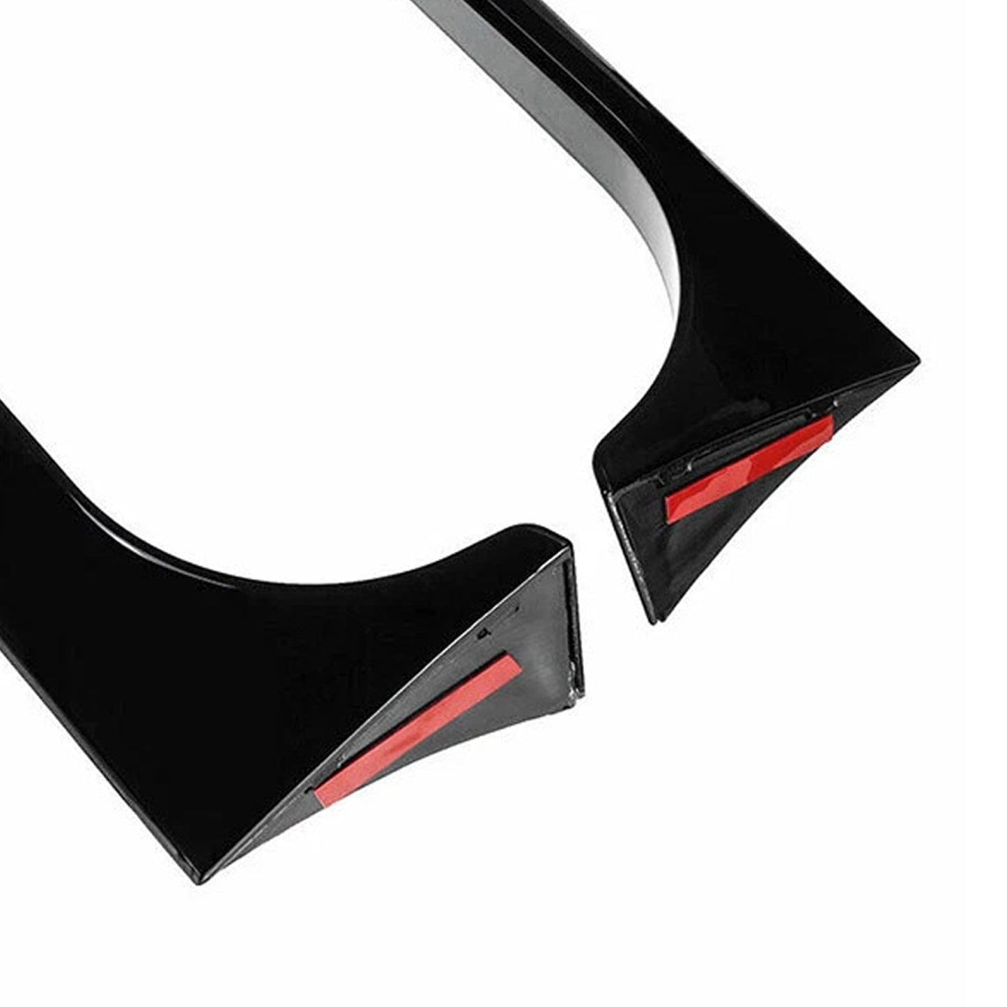 Spoiler laterali per lunotto posteriore nero lucido per VW Golf MK6 GTI 2008-2013