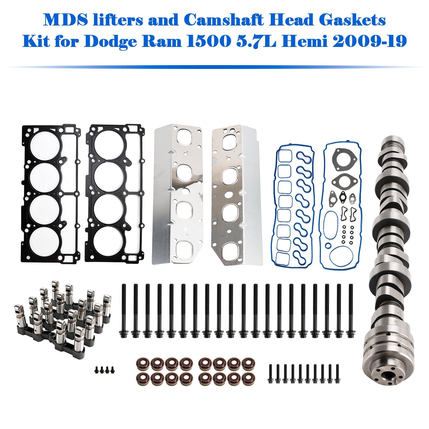 Kit guarnizioni testata albero a camme e punterie MDS per motore Dodge Durango 5.7L del 2009 53022263AF