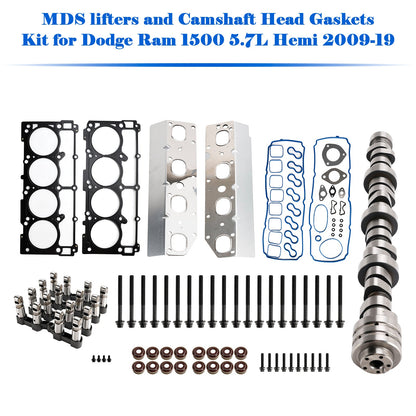 Kit guarnizioni testata albero a camme e punterie MDS per motore Dodge Durango 5.7L del 2009 53022263AF