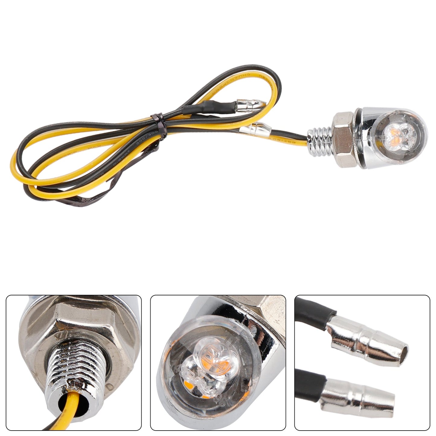 Indicatore di direzione a LED da 12 V, 8 mm, universale per moto Honda