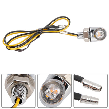Indicatore di direzione a LED da 12 V, 8 mm, universale per moto Honda