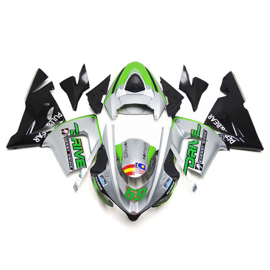 Kit carenatura iniezione in plastica ABS adatto per Kawasaki ZX10R 2004-2005
