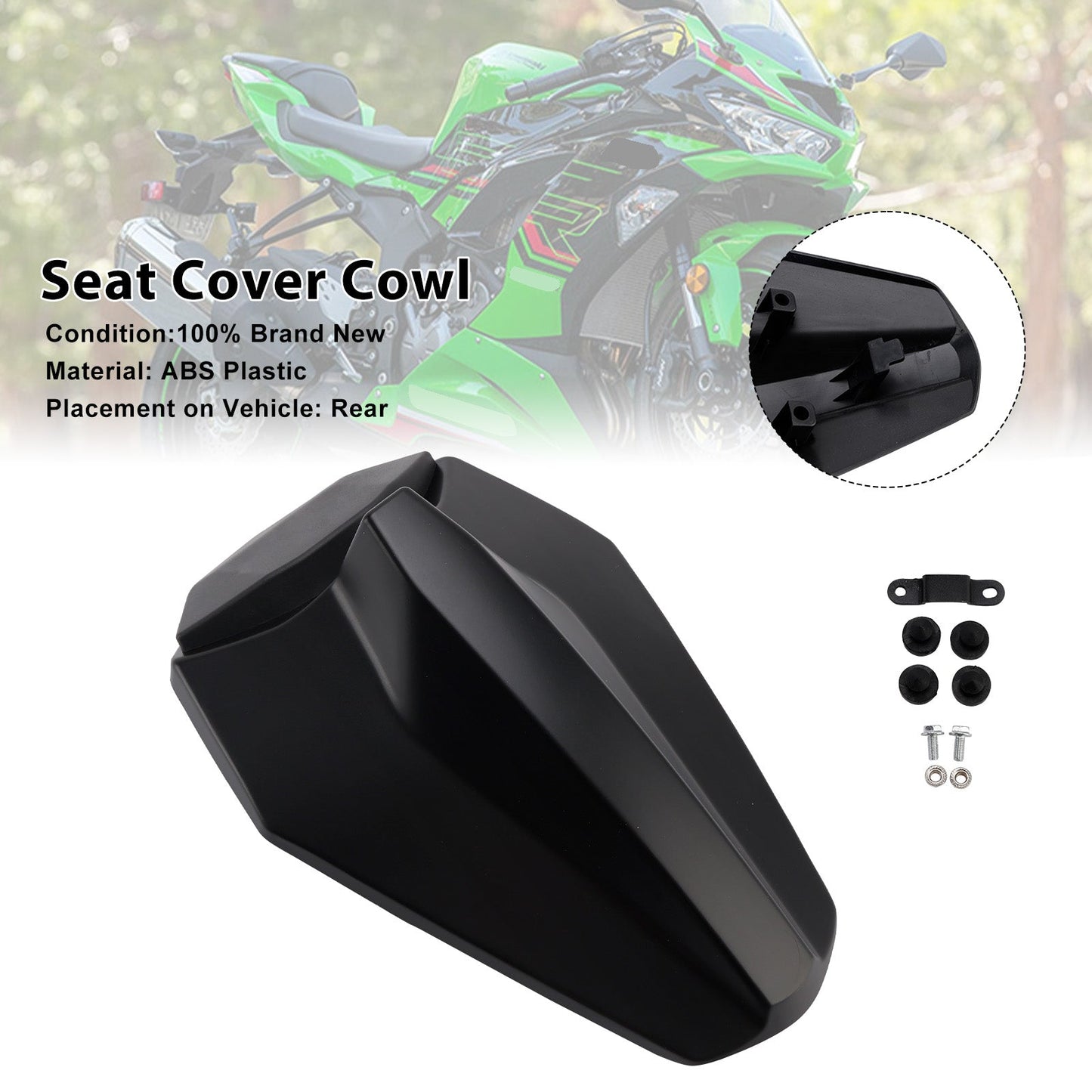 Carenatura posteriore Racing Tail per Kawasaki ZX25R ZX4R ZX4RR 2020-2025