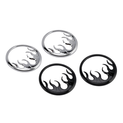 Griglie per altoparlanti Flame Accent Trim Cover per Touring Electra Glide Ultra Classic