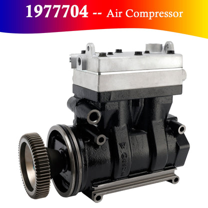 Compressore d'aria Paccar / CF75 NUOVO MODELLO 1977704 1977704PRX 9125181000 1805490 1805393