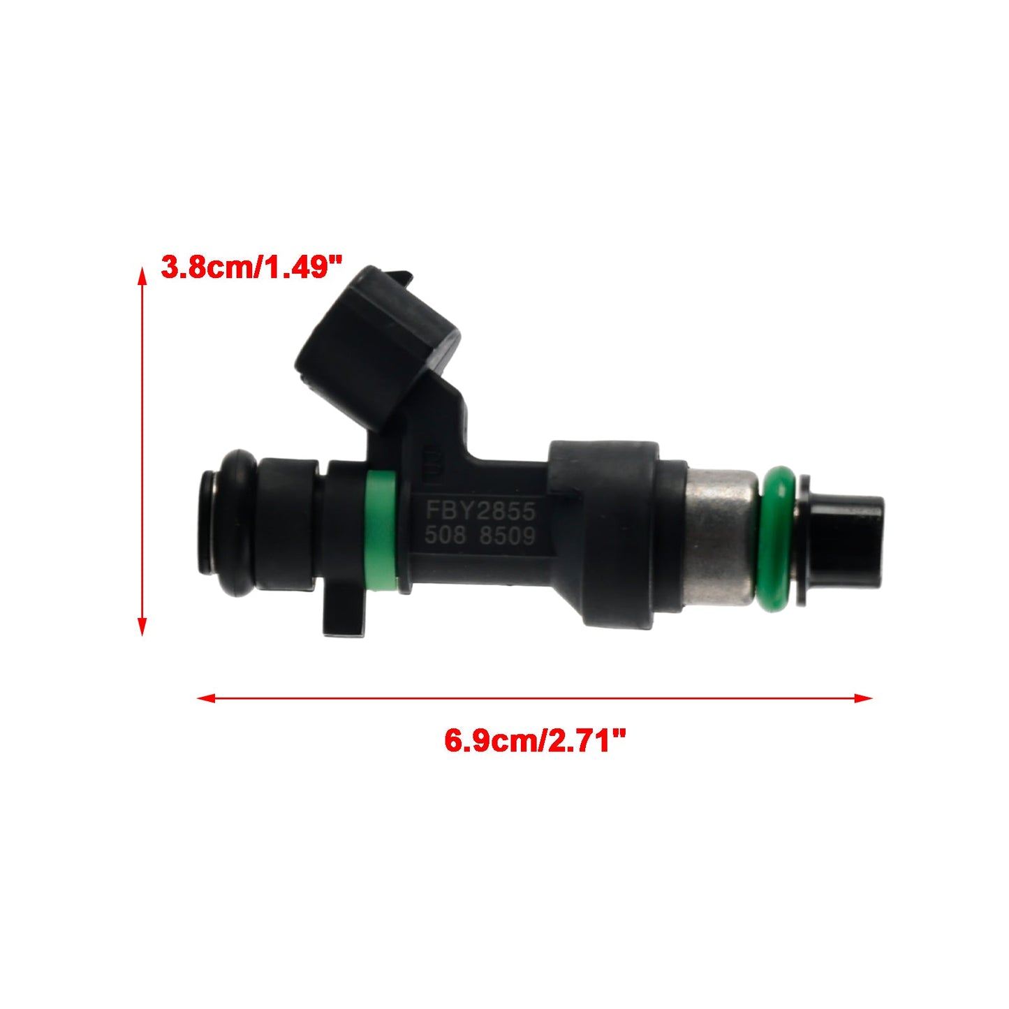 1 pz. Iniettore carburante 16600-9HP0A per Nissan Altima 2015-2017 2.5L I4 FBY2855