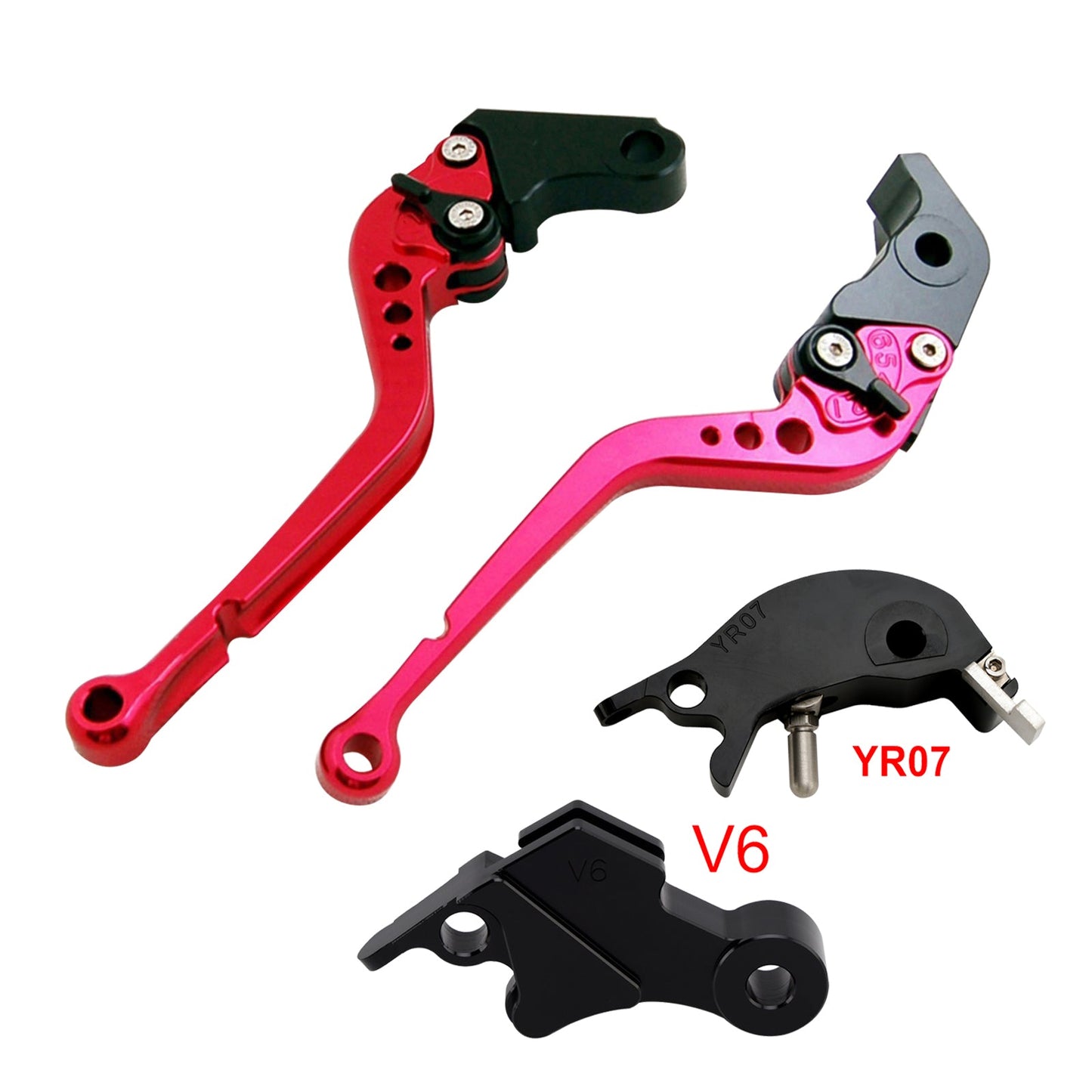 Leva frizione freno lunga adatta per YAMAHA XSR900 XSR900GP MT-09 MT-09SP 2024-2025