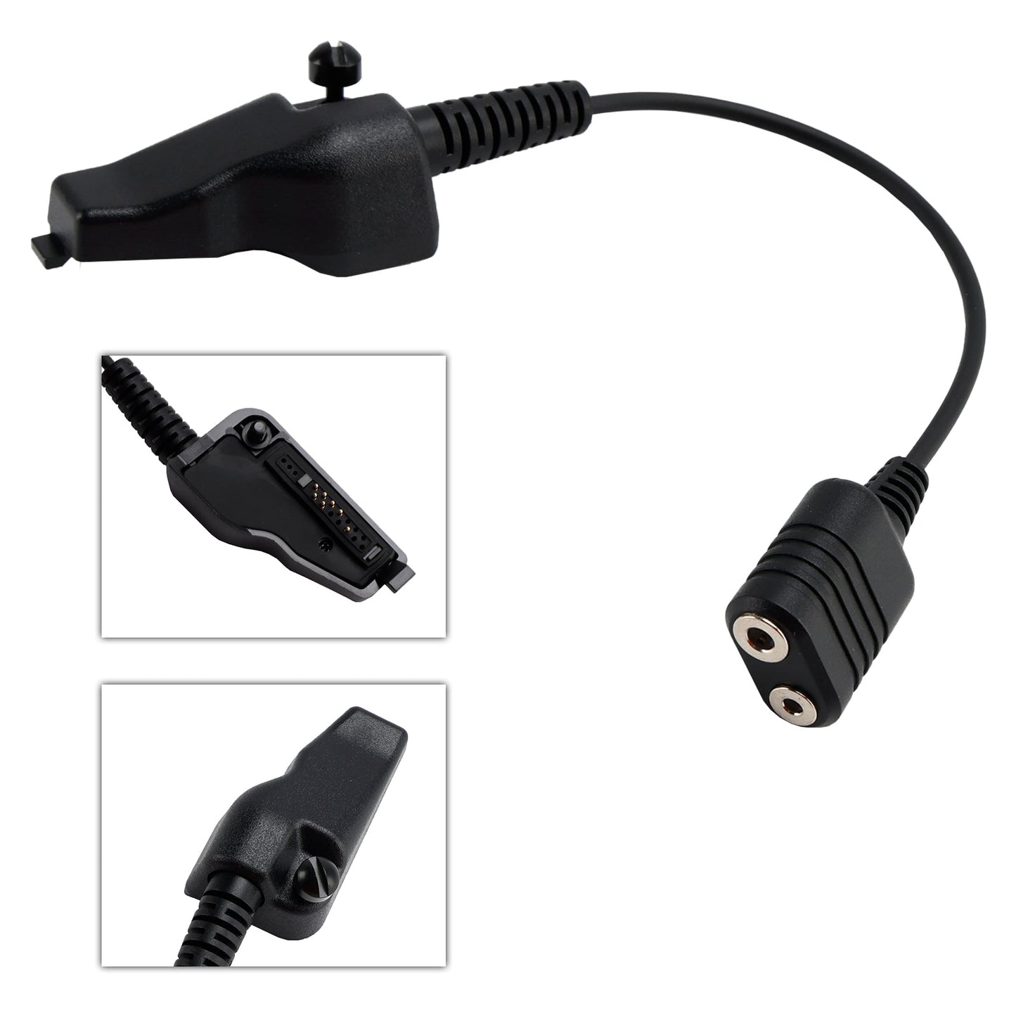 Cavo convertitore porta cuffia interfaccia K per TKD3188 TK-D300 TK390 TK3185 TK3140