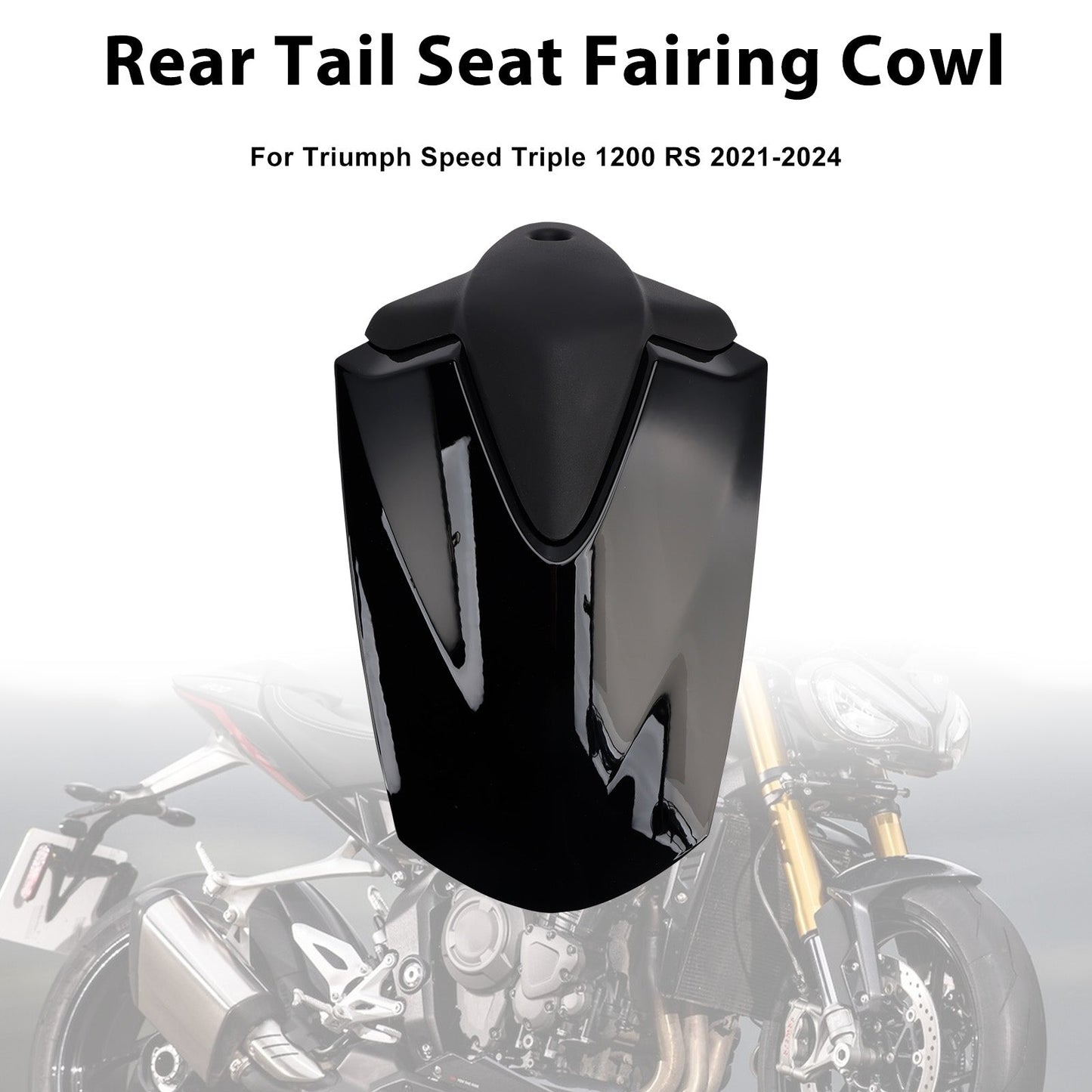 2021-2024 Per Speed Triple 1200 RS Copertura cupolino posteriore sella