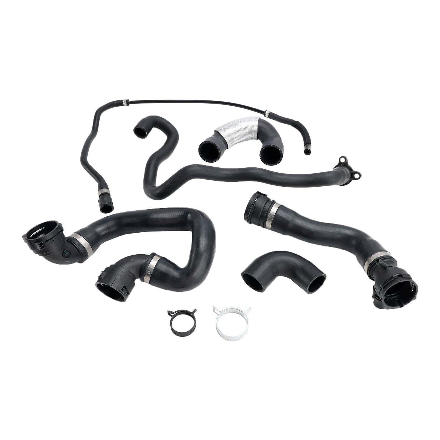 Kit tubo flessibile dell&'acqua di raffreddamento per radiatore BMW 335i 2007-2010 6 pezzi 17128634285