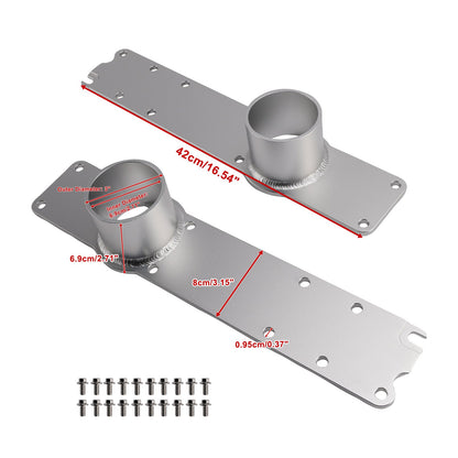 Collettore di aspirazione in alluminio con bullone per Ford Powerstroke 7.3L 99.5-03