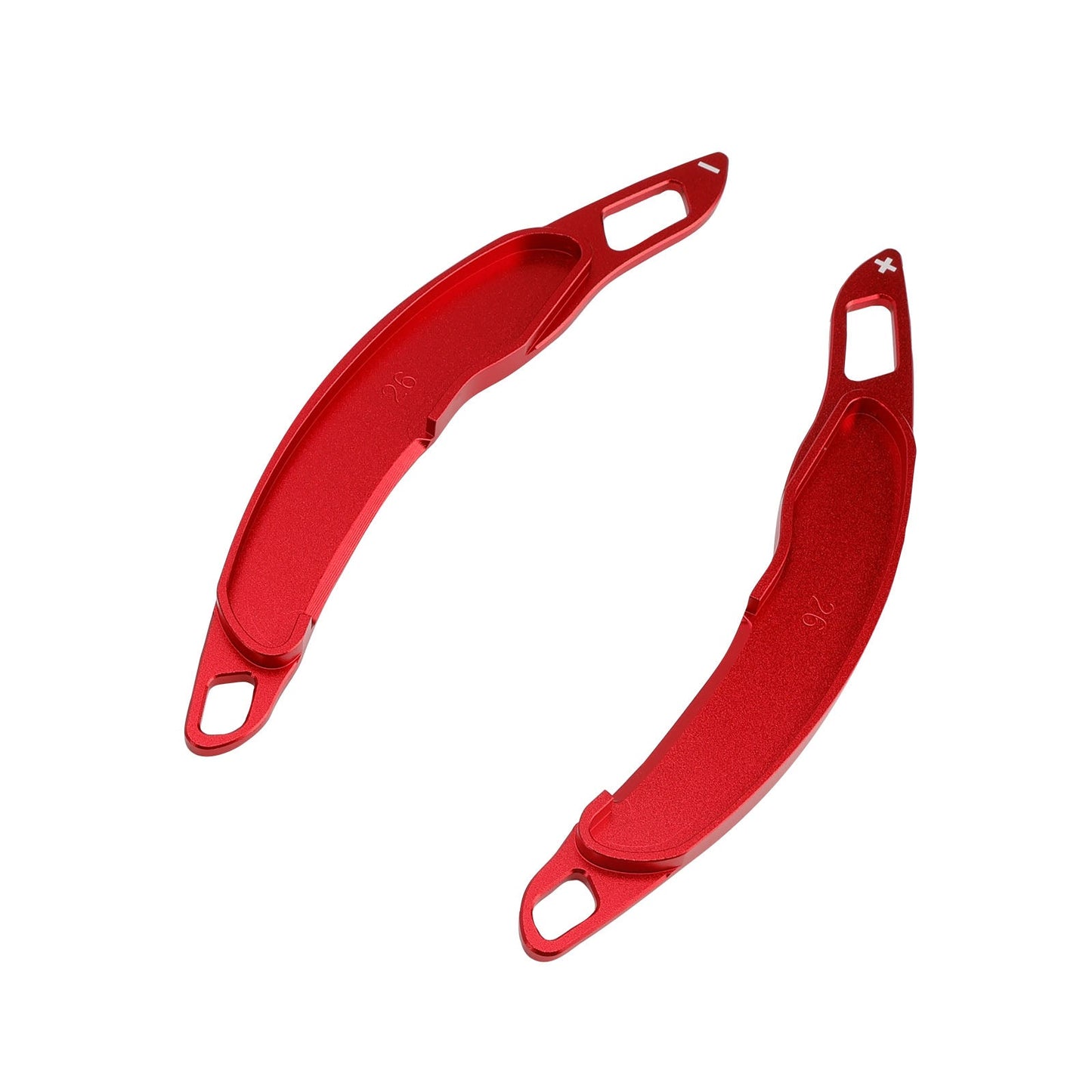 Palette del cambio al volante per Mitsubishi ASX 2013-15 in alluminio rosso