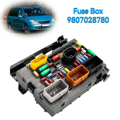 Dal 2007 in poi Peugeot Partner Box corpo/scatola fusibili monovolume BSM 9807028780