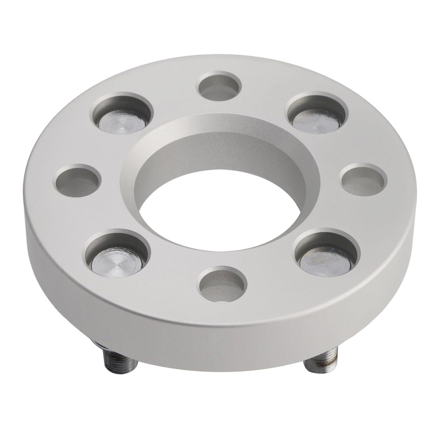 Kit distanziali per ruote da 1"" con cavo per dadi ruota per carrelli da golf, argento per Yamaha Club Car Ezgo
