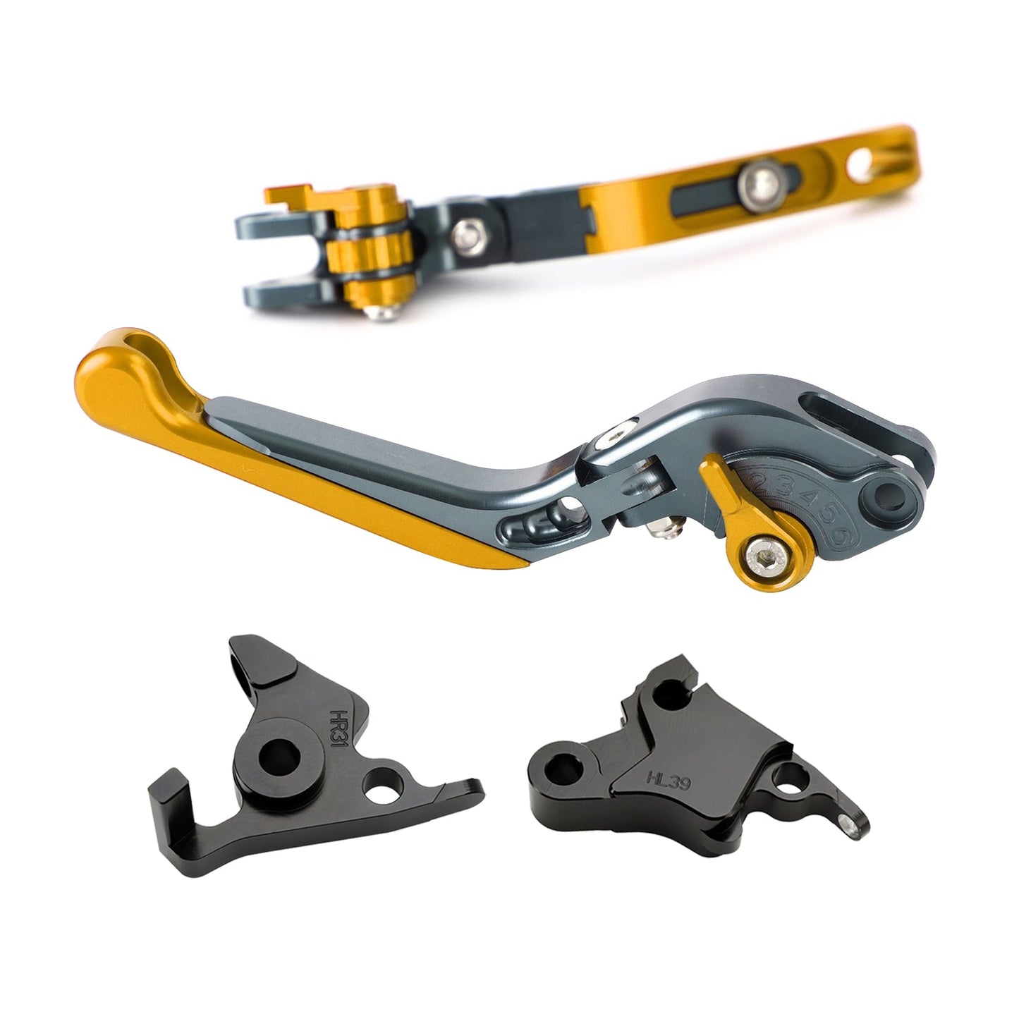 Leva freno frizione regolabile adatta per CFMOTO 450SS 450SR 21-23 450NK 23-24