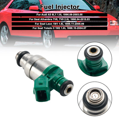 1 pz. Iniettore carburante 037906031AA Adatto per Audi A3 1.6L 1996-2003 Adatto per Seat Adatto per VW