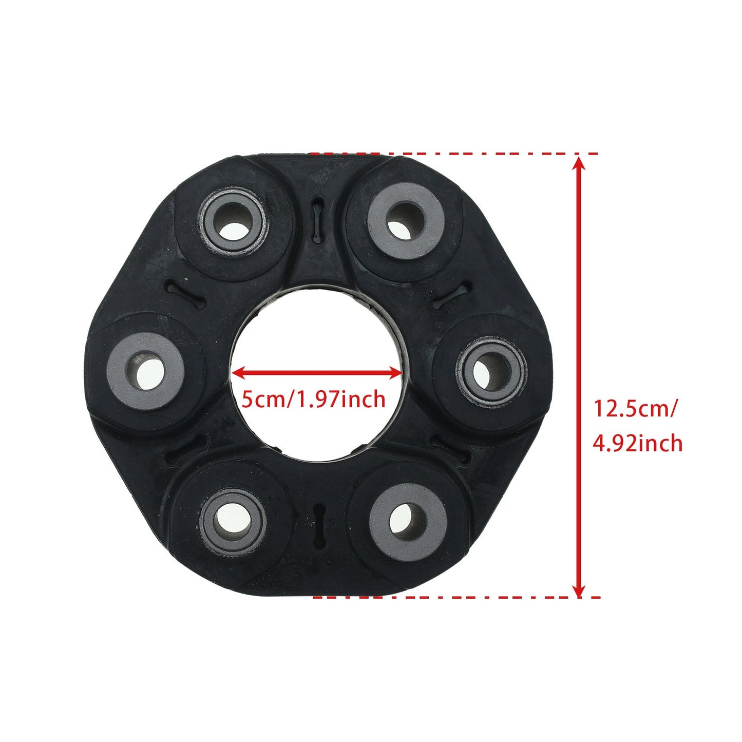 Giunto albero trasmissione posteriore 26117527392 per BMW Serie 1 3 5 E81 E90 F10 X1 E84 X3 F25