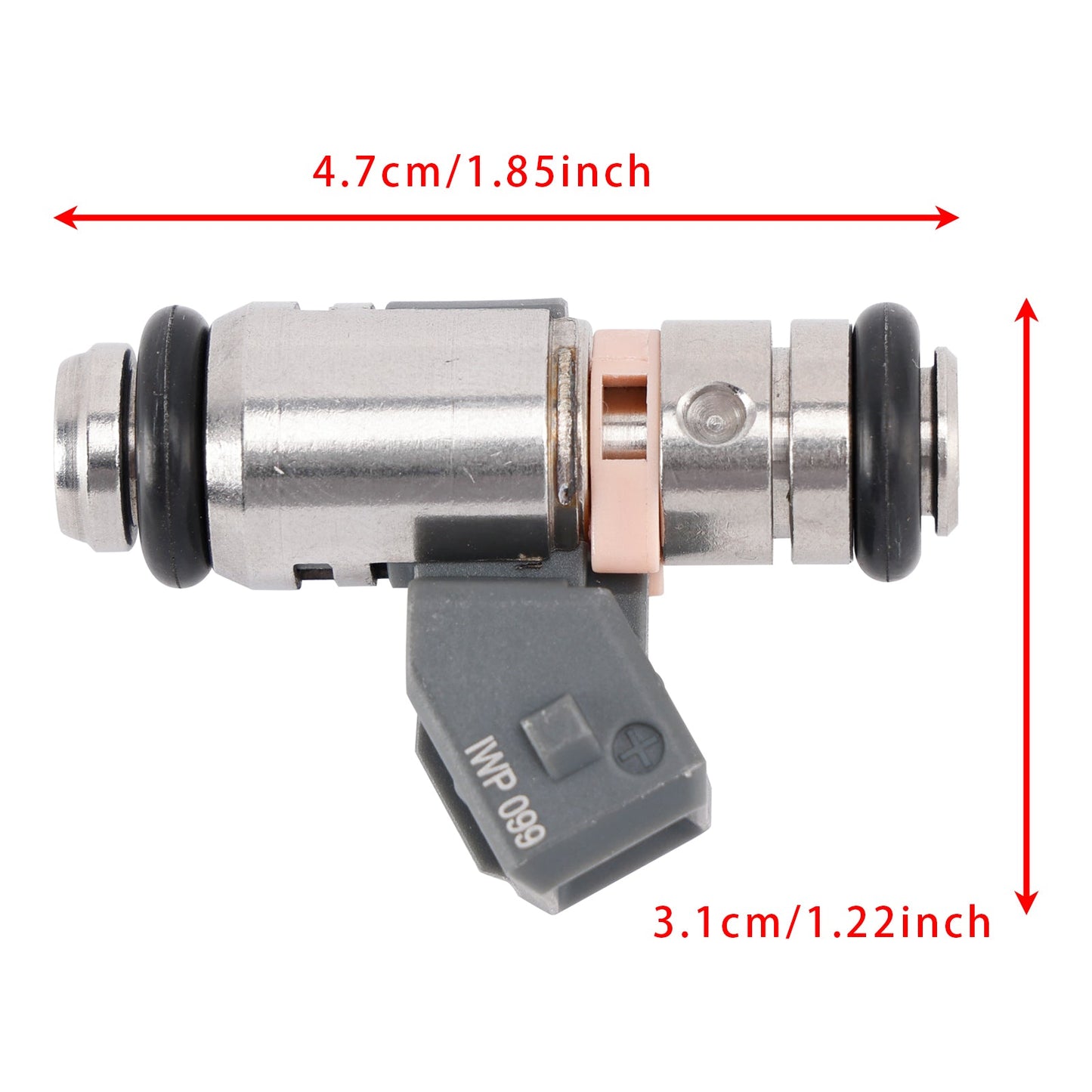 4 iniettori di carburante per Renault Clio Kangoo Thalia Twingo I 1.2 16V IWP099