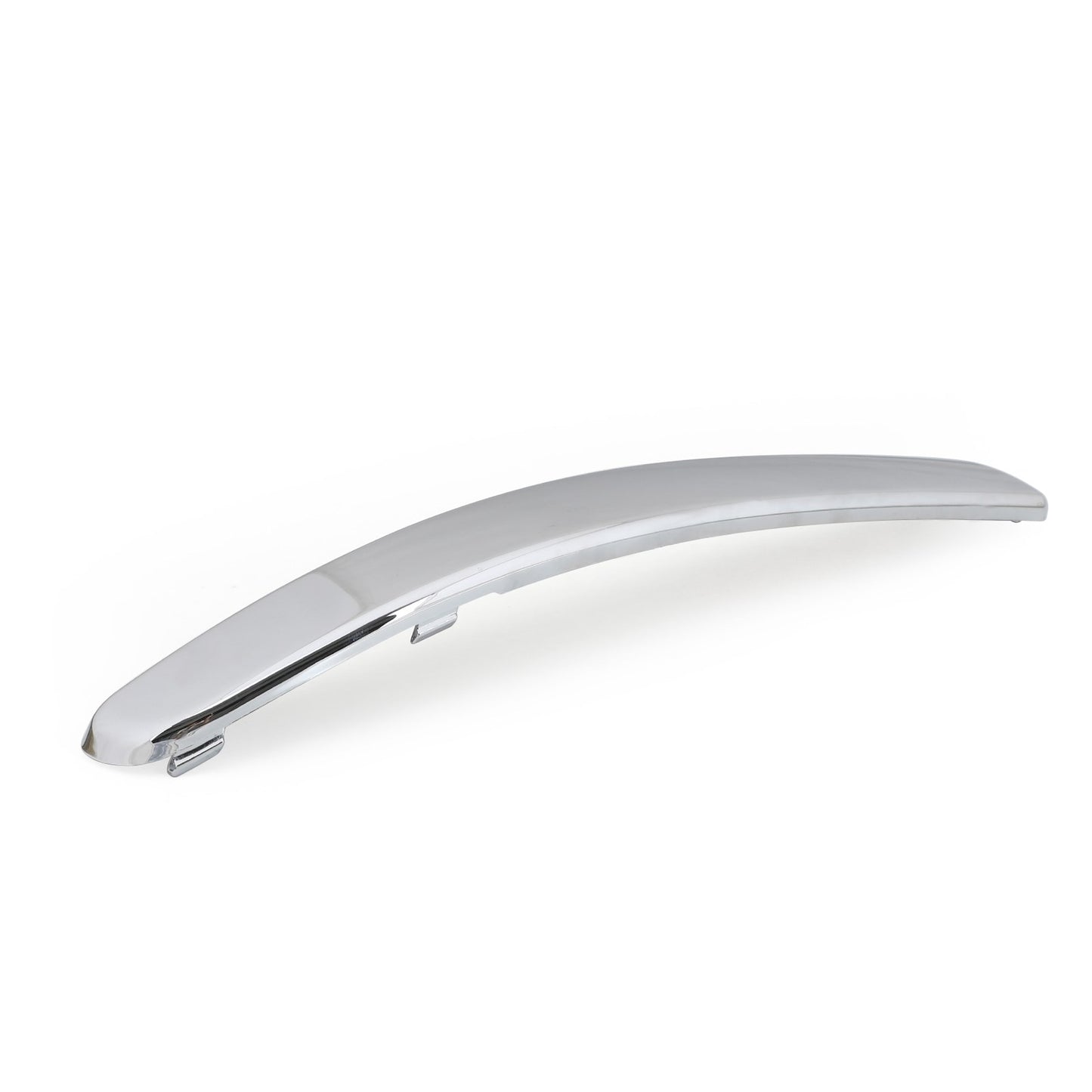 Crome Sinistra+Destra Coppia anteriore Bumper Lower Grill Moulding Trim per Fiat 500 2007-2015