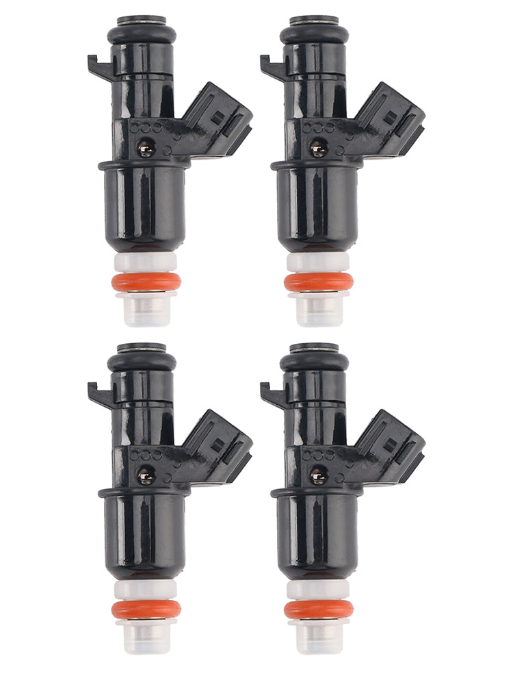 Iniettore di carburante 4 pezzi 16450-RZP-003 compatibile con Honda Accord Civic Stream CRV Tourer 2.0L
