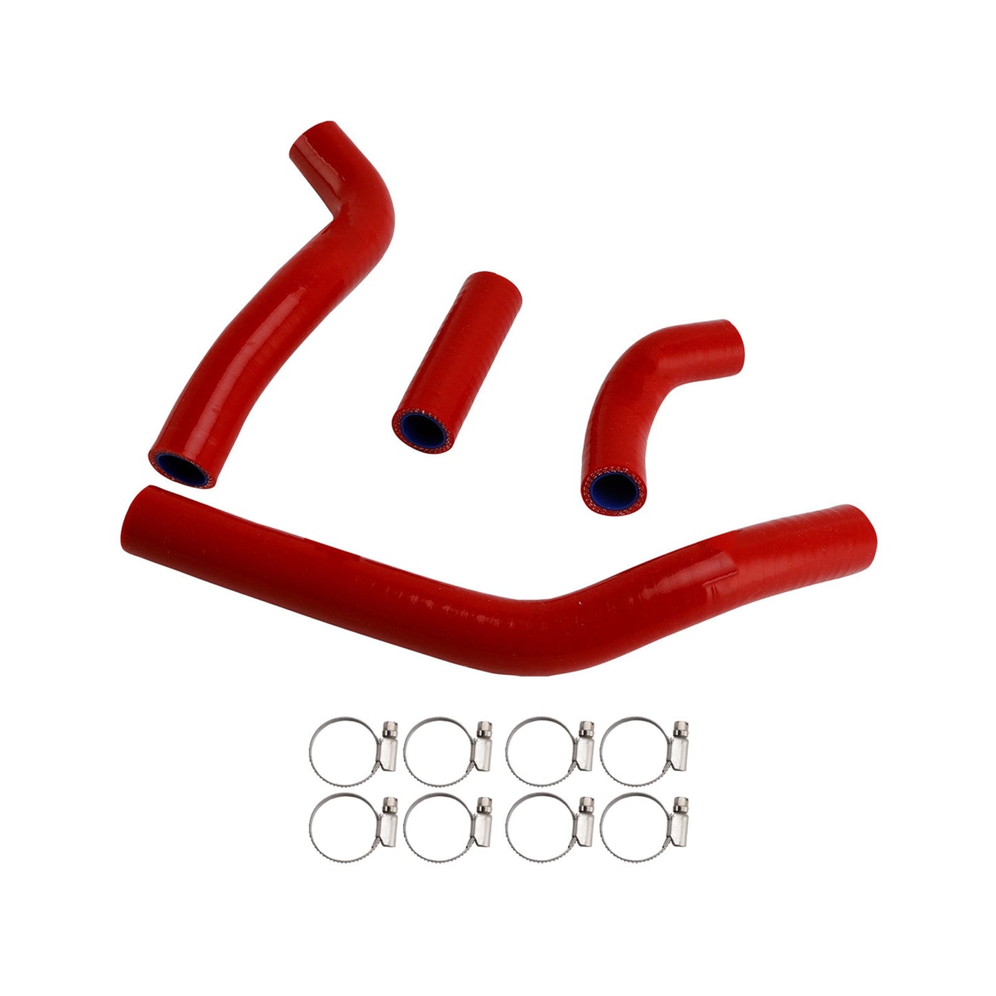 Kit di tubi flessibili in silicone per il liquido di raffreddamento del radiatore, compatibile con Honda CRF450R RX RWE 21-25