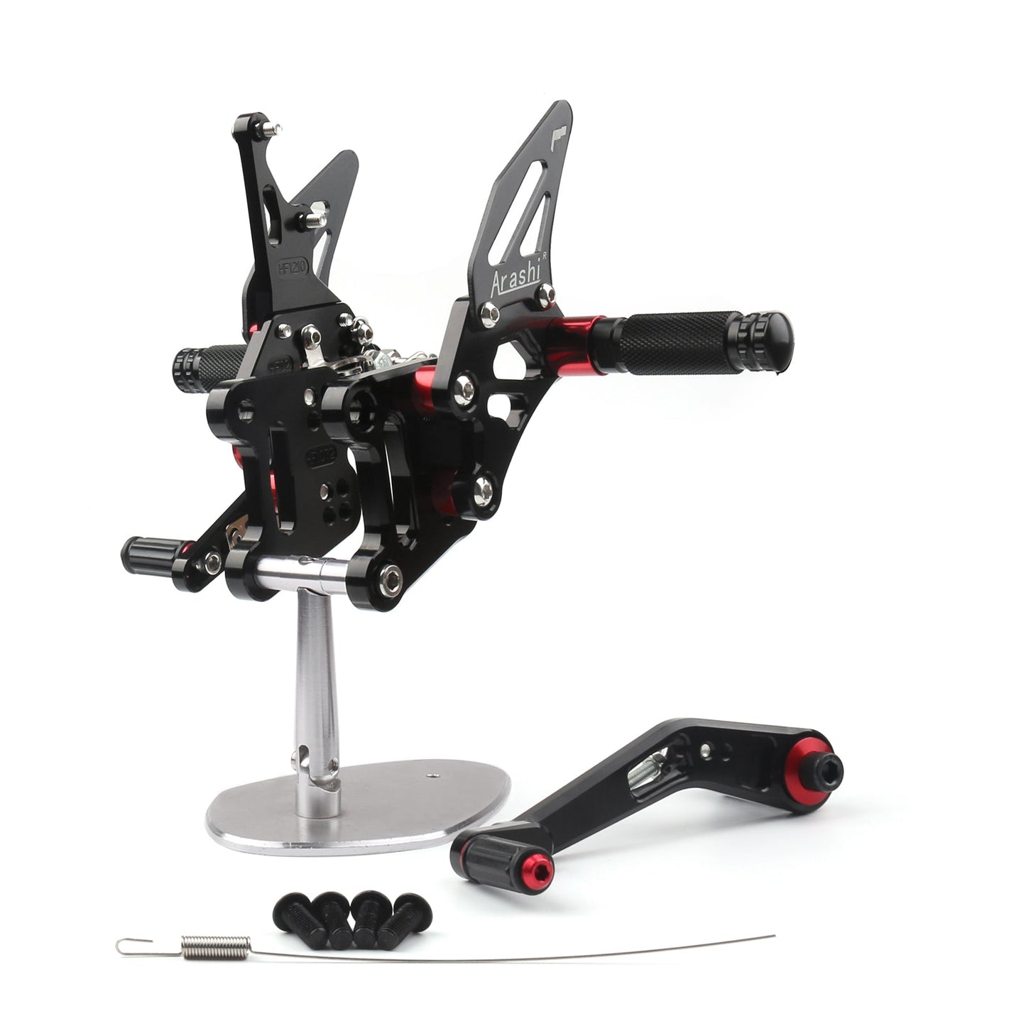 Pedane arretrate in alluminio CNC per Suzuki GSX-R1000 GSX-R1000R GSX-R1000X 2017-2023 / ABS