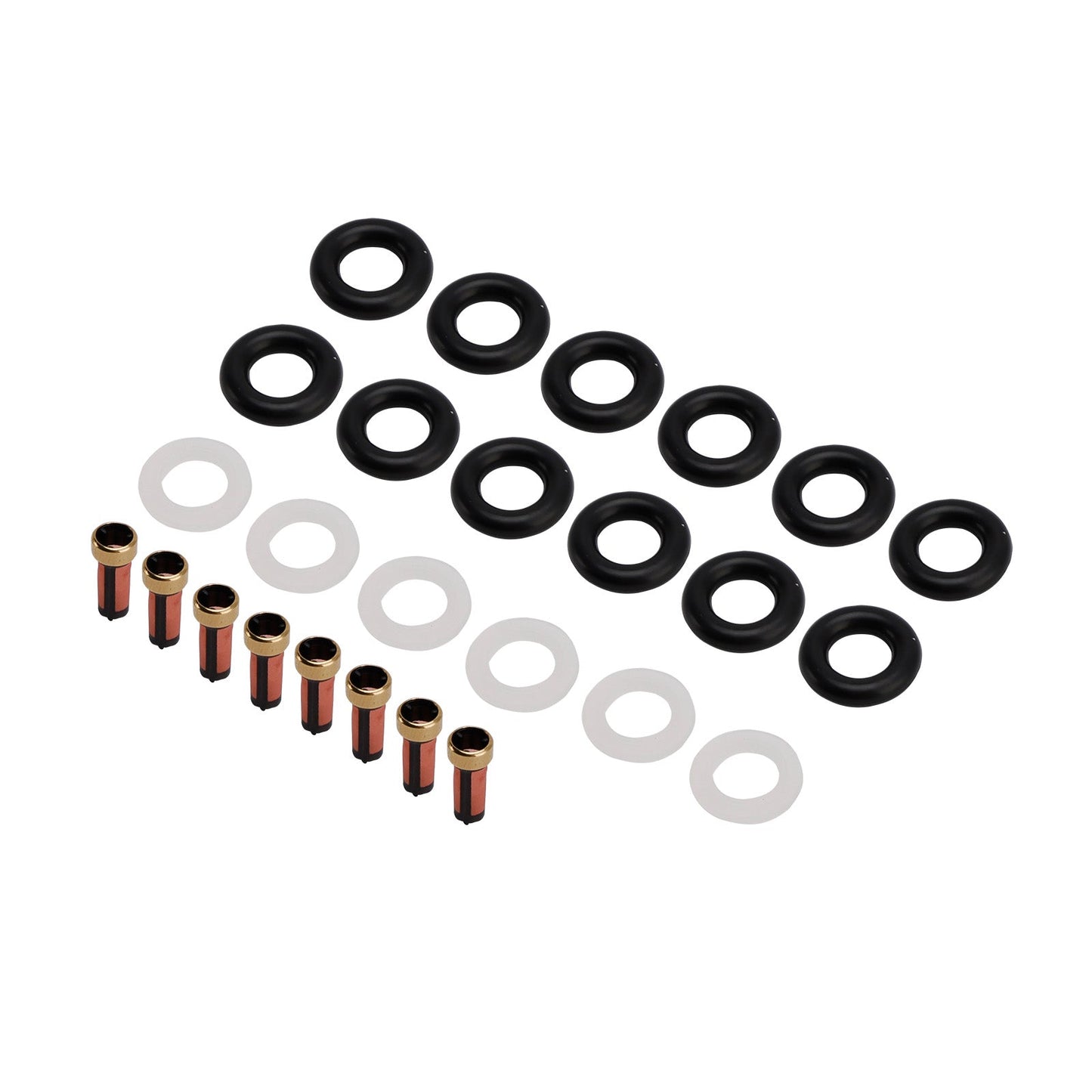 Guarnizione O-ring iniettore carburante 0280156304 0280155744 Compatibile con Mercedes Benz M113 V8