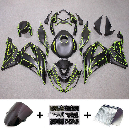 Kit carenatura iniezione in plastica ABS adatto per Kawasaki ZX6R 636 2013-2018