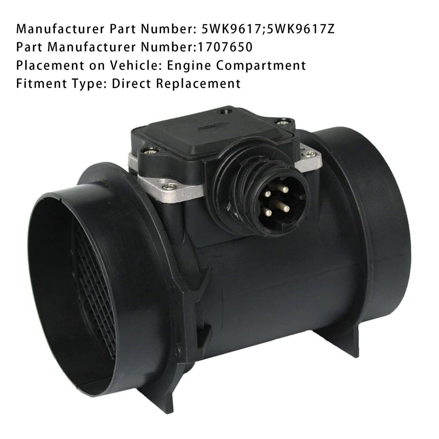 Sensore del flusso d'aria di massa per BMW E36 323i 328i E39 528i 5WK9617