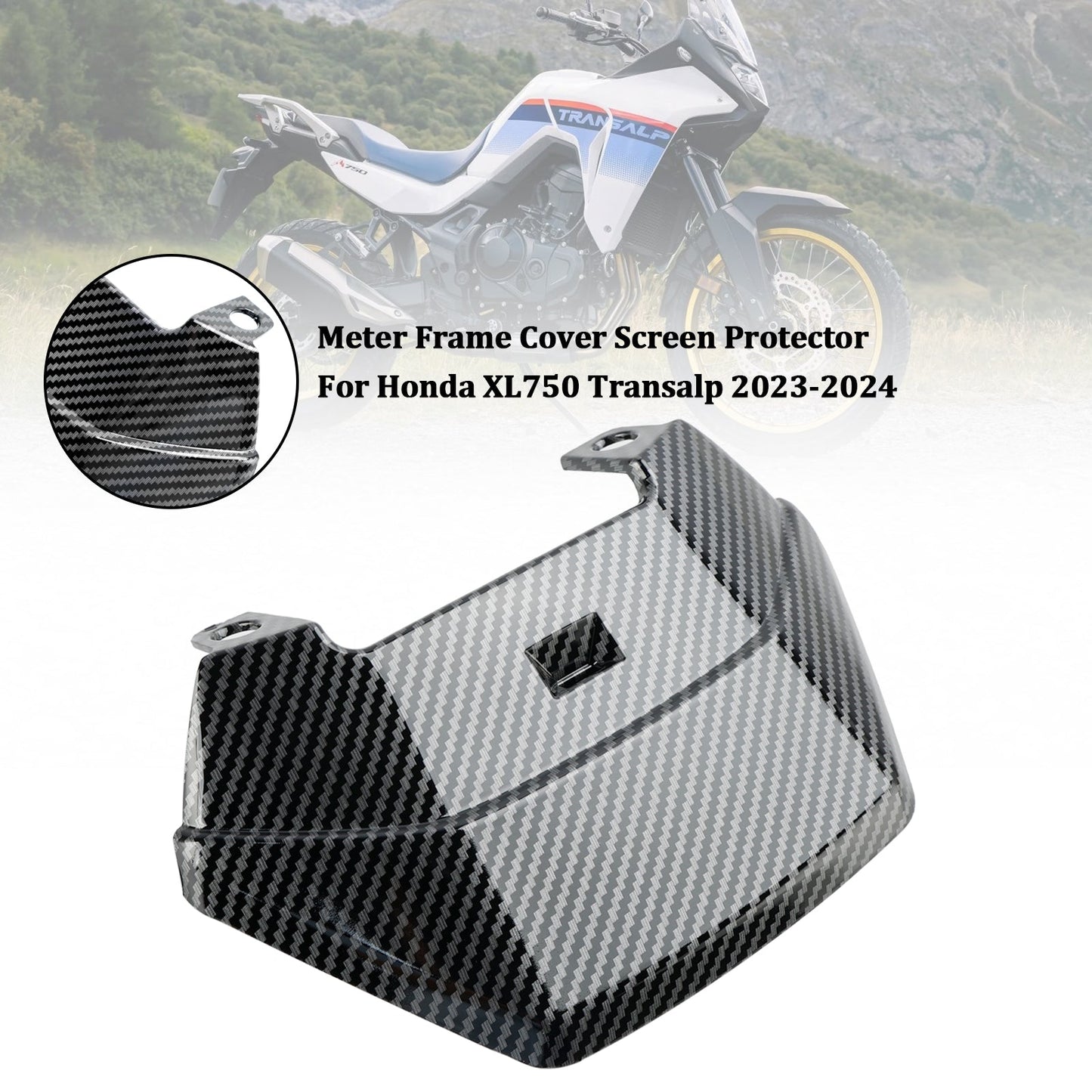 Protezione per schermo del telaio del misuratore Honda XL750 Transalp 2023-2024